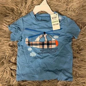 18 month blue T-shirt first impression